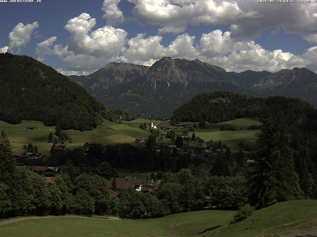 Archiv Foto Webcam Tiefenbach Oberstdorf