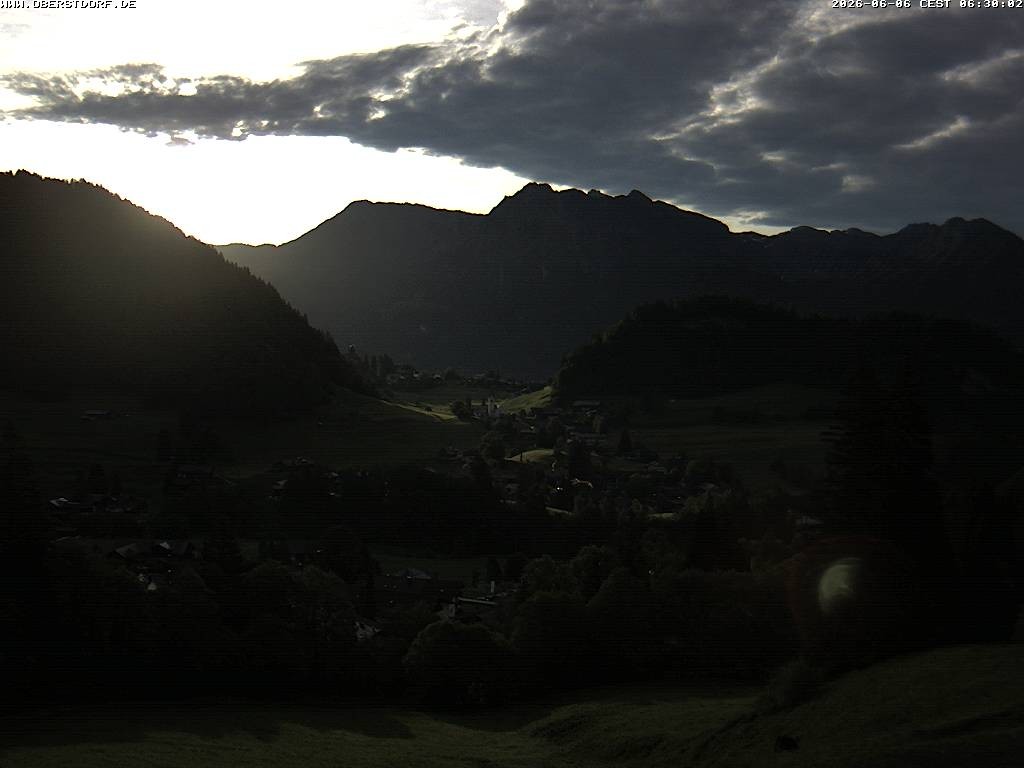 Archiv Foto Webcam Tiefenbach Oberstdorf