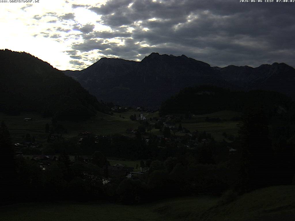 Archiv Foto Webcam Tiefenbach Oberstdorf
