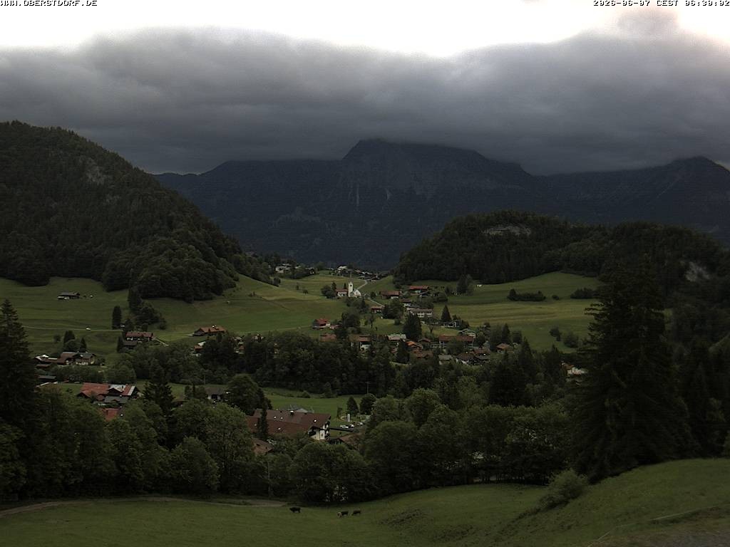 Archiv Foto Webcam Tiefenbach Oberstdorf