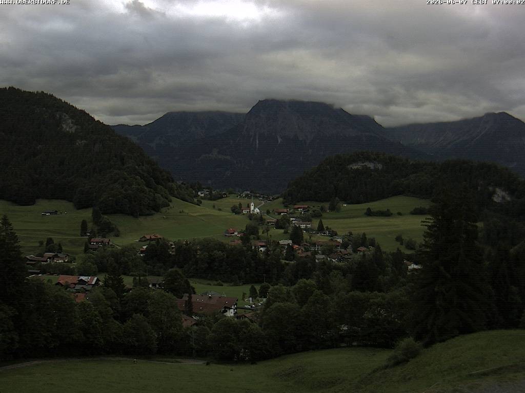 Archiv Foto Webcam Tiefenbach Oberstdorf