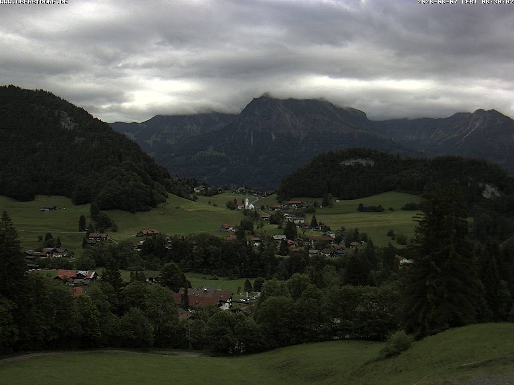 Archiv Foto Webcam Tiefenbach Oberstdorf