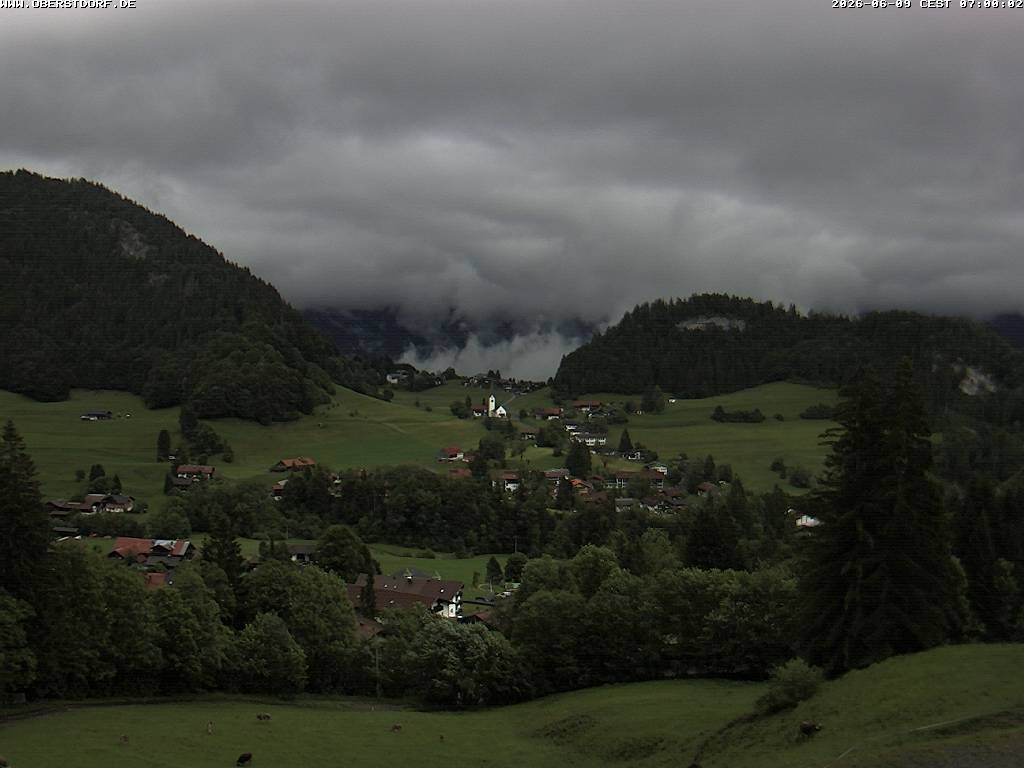 Archiv Foto Webcam Tiefenbach Oberstdorf