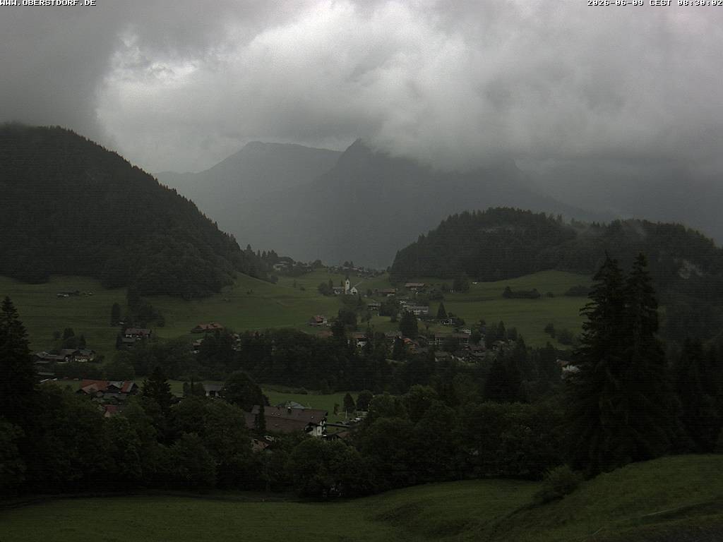 Archiv Foto Webcam Tiefenbach Oberstdorf