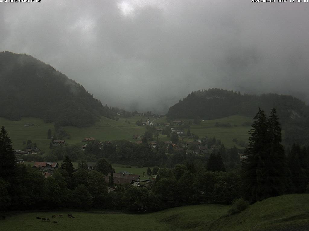 Archiv Foto Webcam Tiefenbach Oberstdorf