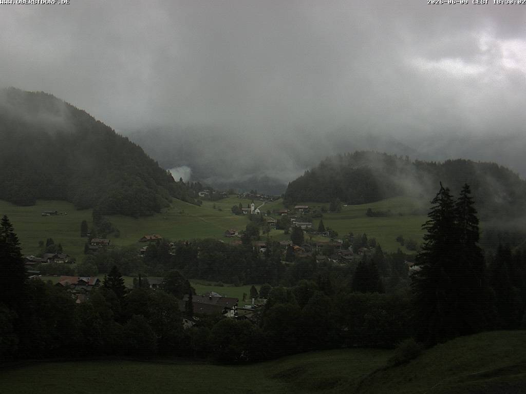 Archiv Foto Webcam Tiefenbach Oberstdorf