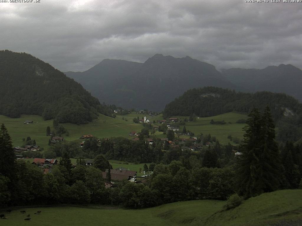 Archiv Foto Webcam Tiefenbach Oberstdorf