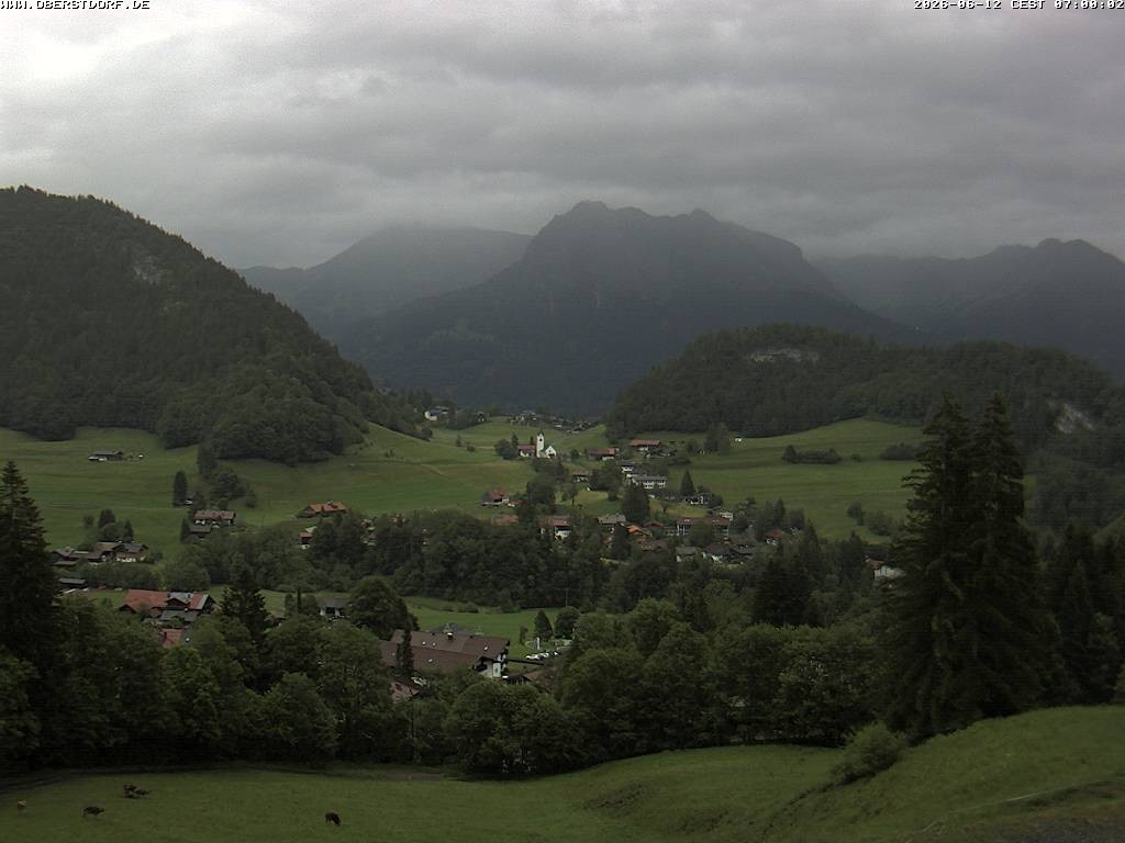 Archiv Foto Webcam Tiefenbach Oberstdorf