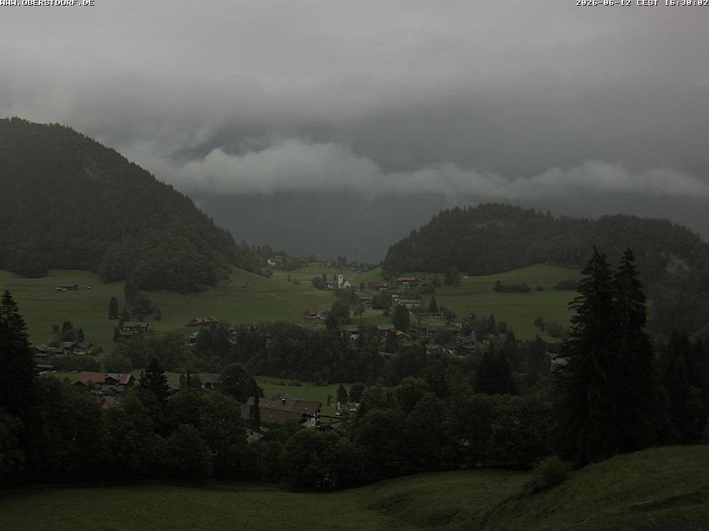 Archiv Foto Webcam Tiefenbach Oberstdorf