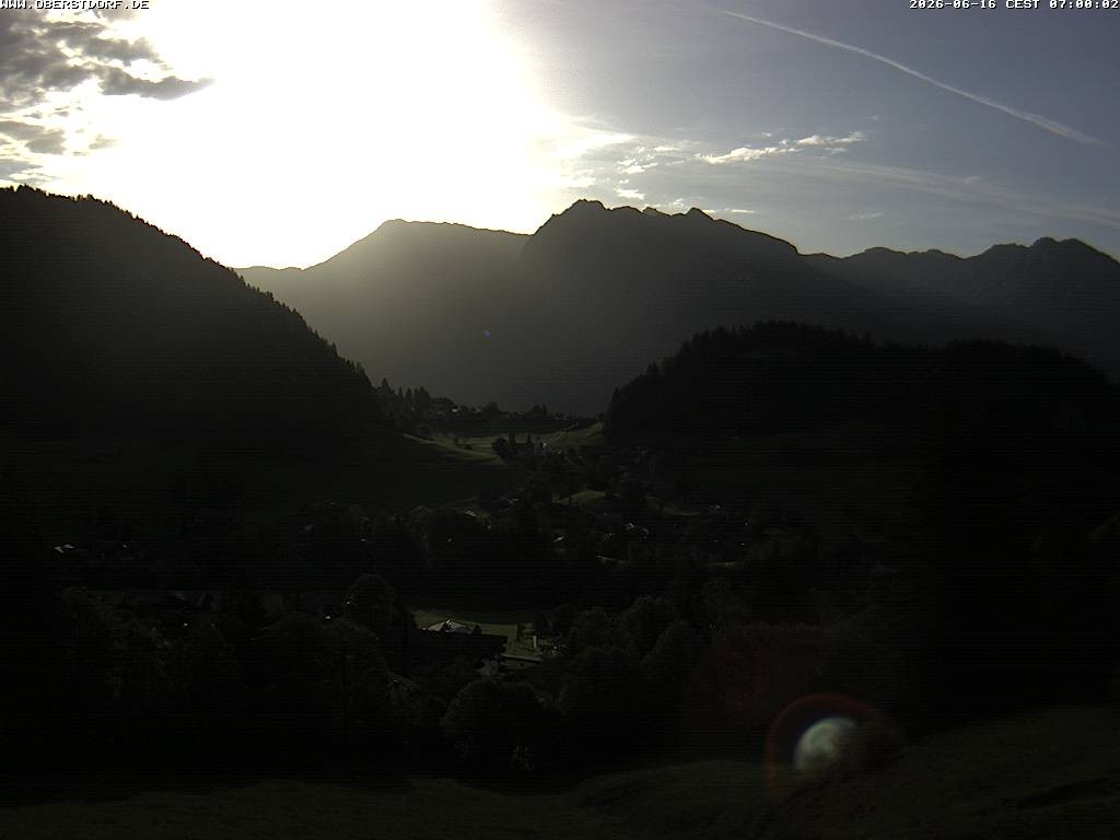 Archiv Foto Webcam Tiefenbach Oberstdorf