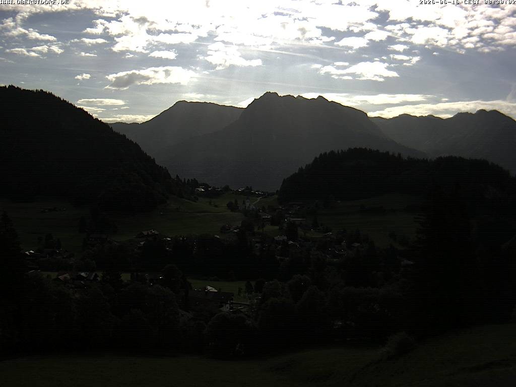 Archiv Foto Webcam Tiefenbach Oberstdorf