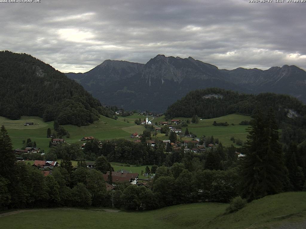 Archiv Foto Webcam Tiefenbach Oberstdorf