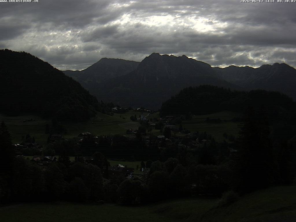 Archiv Foto Webcam Tiefenbach Oberstdorf