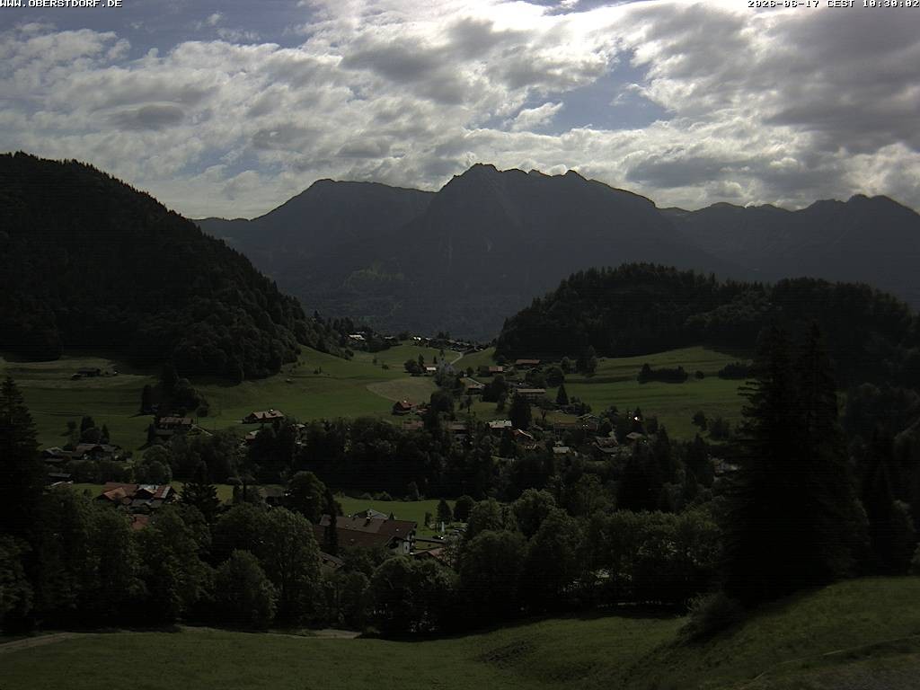 Archiv Foto Webcam Tiefenbach Oberstdorf