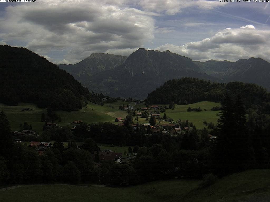 Archiv Foto Webcam Tiefenbach Oberstdorf