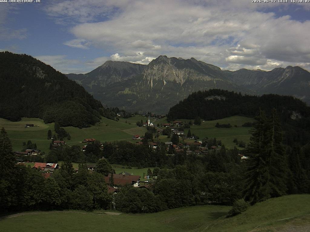 Archiv Foto Webcam Tiefenbach Oberstdorf