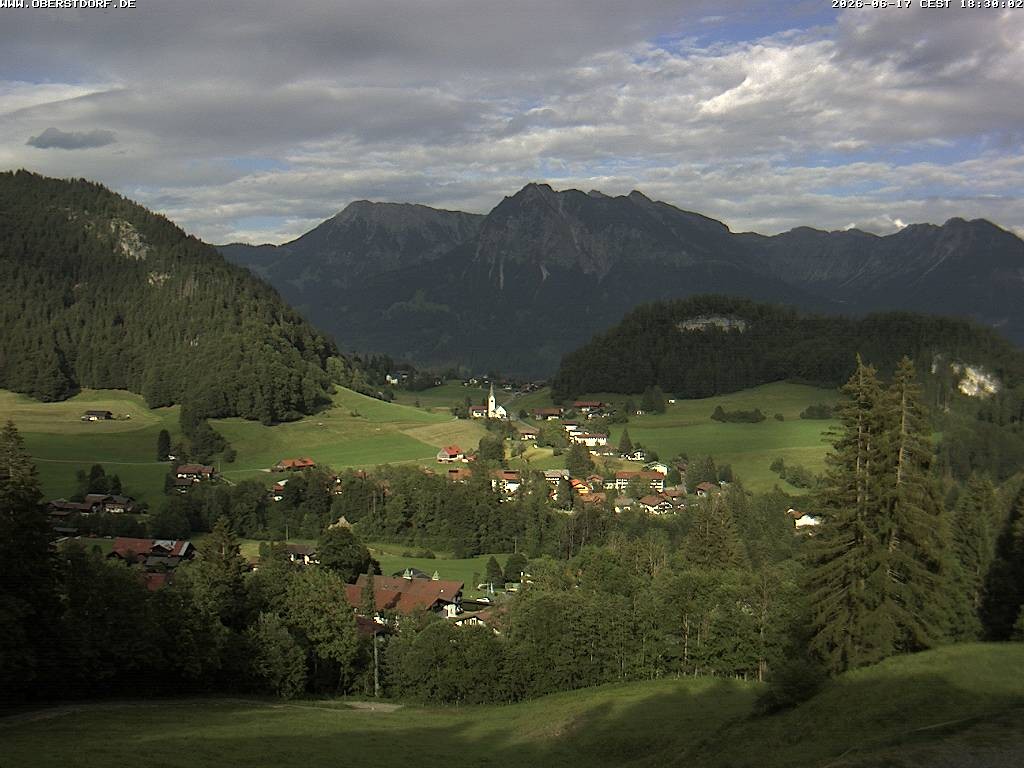 Archiv Foto Webcam Tiefenbach Oberstdorf