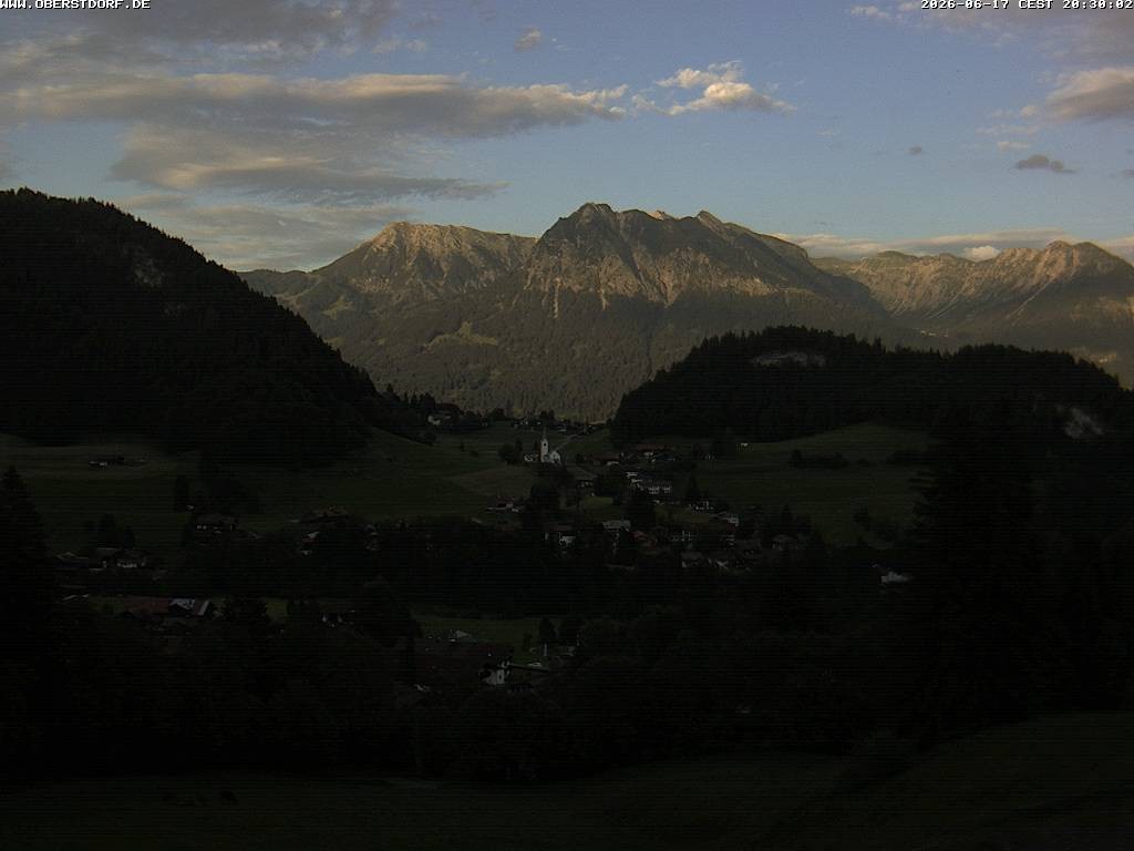 Archiv Foto Webcam Tiefenbach Oberstdorf