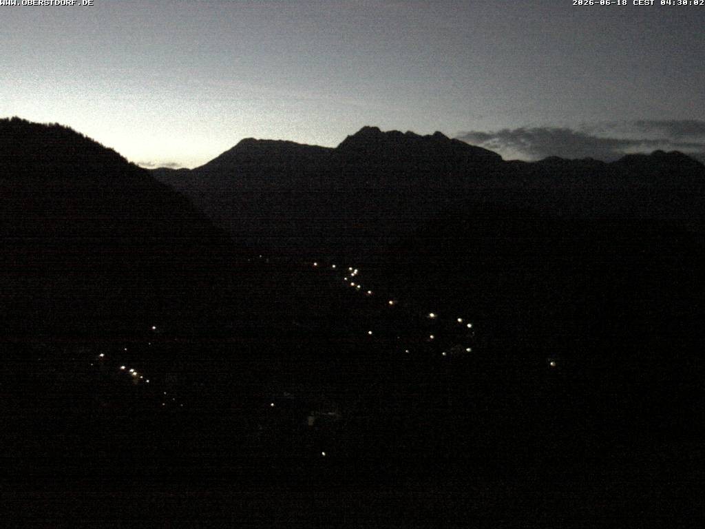 Archiv Foto Webcam Tiefenbach Oberstdorf