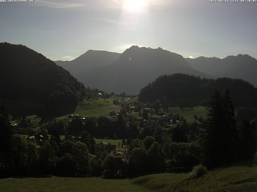 Archiv Foto Webcam Tiefenbach Oberstdorf