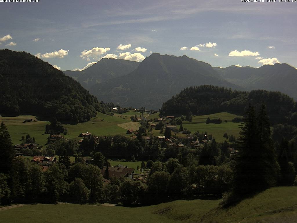 Archiv Foto Webcam Tiefenbach Oberstdorf