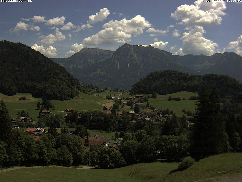 Archiv Foto Webcam Tiefenbach Oberstdorf
