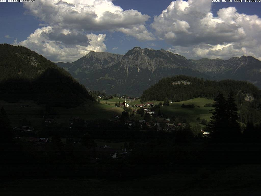 Archiv Foto Webcam Tiefenbach Oberstdorf