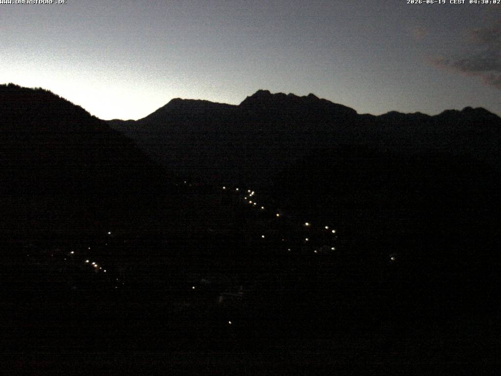 Archiv Foto Webcam Tiefenbach Oberstdorf