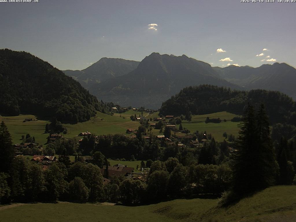 Archiv Foto Webcam Tiefenbach Oberstdorf