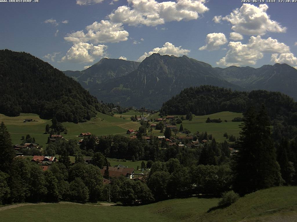 Archiv Foto Webcam Tiefenbach Oberstdorf