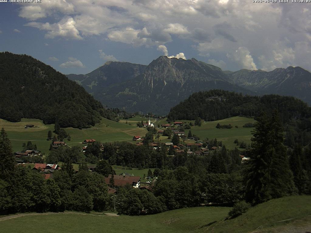 Archiv Foto Webcam Tiefenbach Oberstdorf
