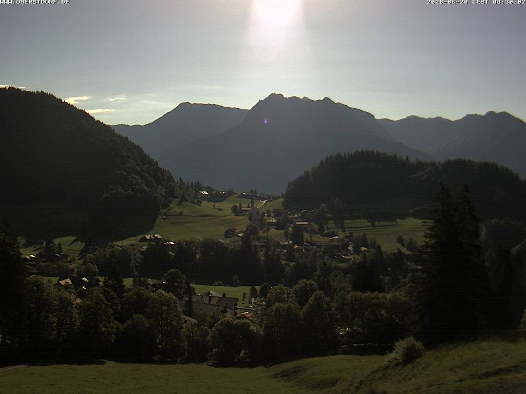 Archiv Foto Webcam Tiefenbach Oberstdorf