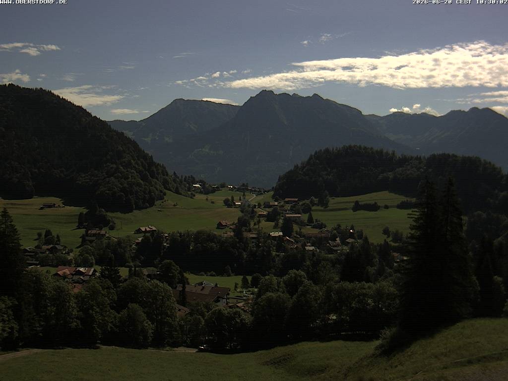 Archiv Foto Webcam Tiefenbach Oberstdorf