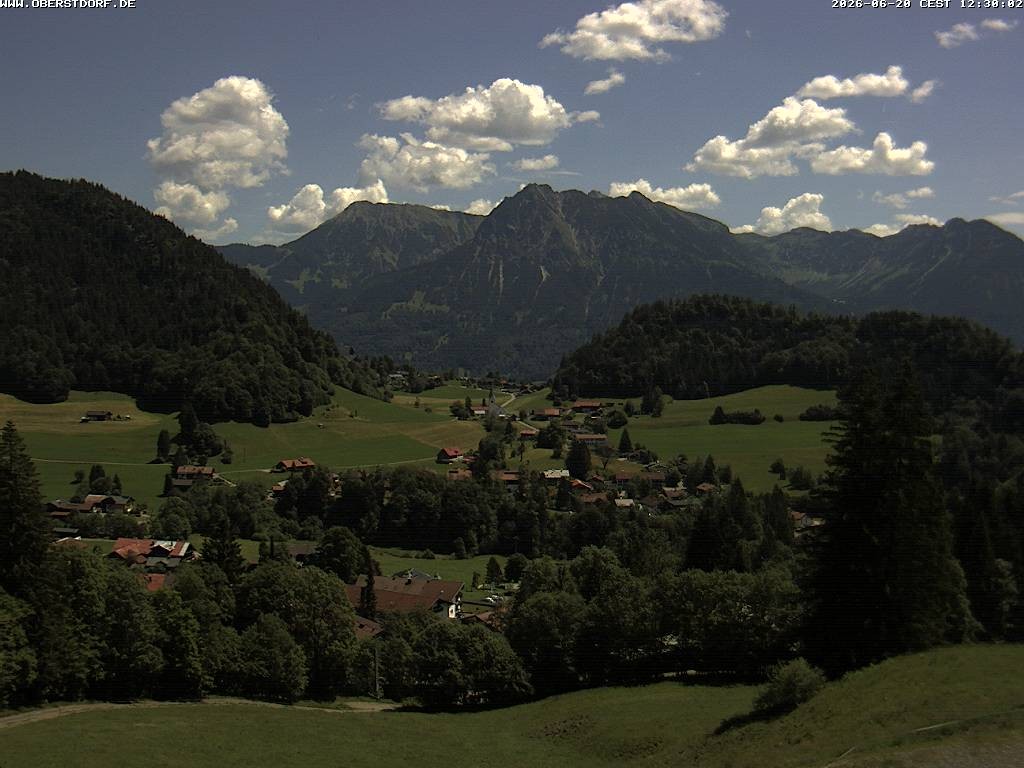 Archiv Foto Webcam Tiefenbach Oberstdorf