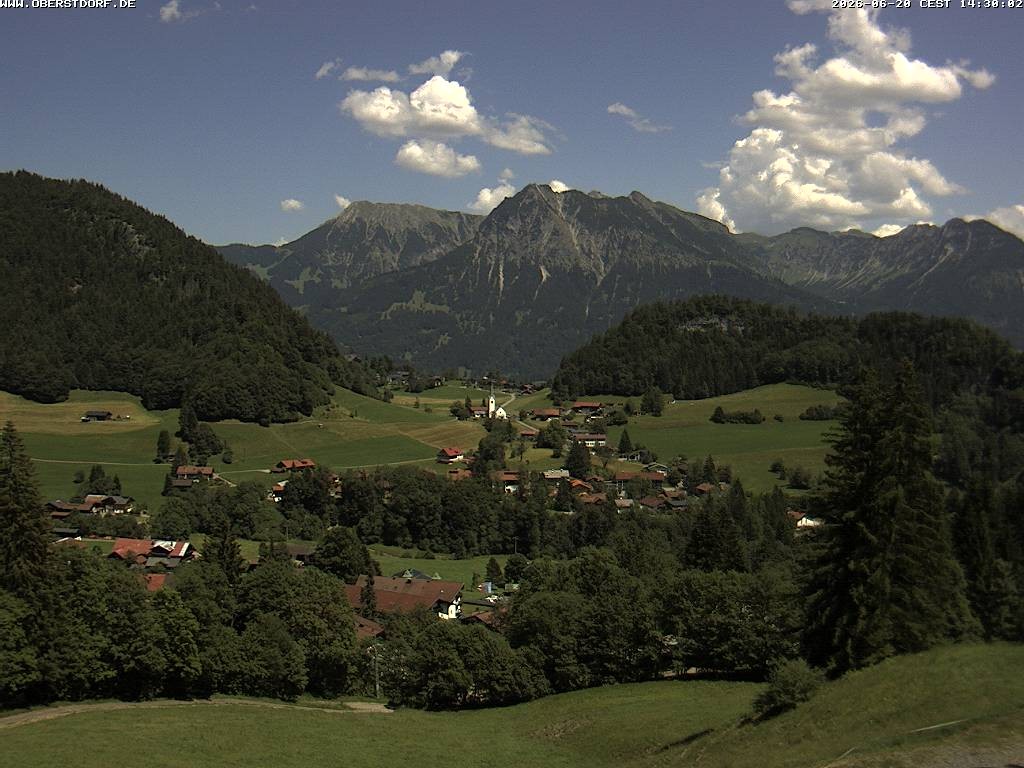 Archiv Foto Webcam Tiefenbach Oberstdorf