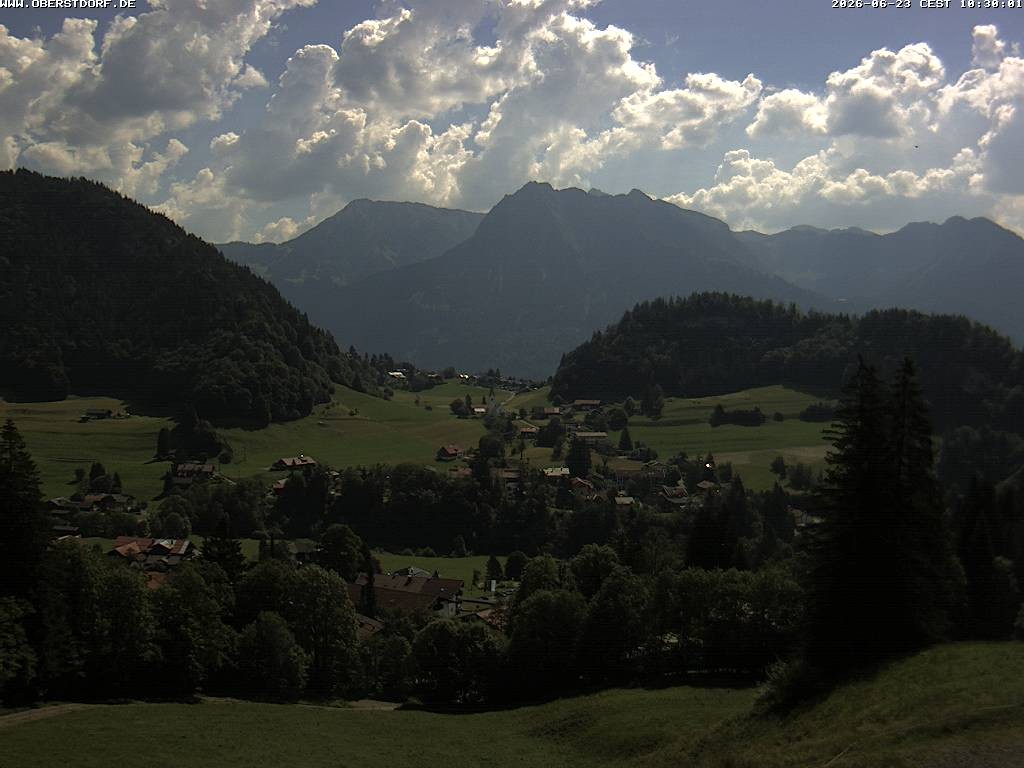 Archiv Foto Webcam Tiefenbach Oberstdorf