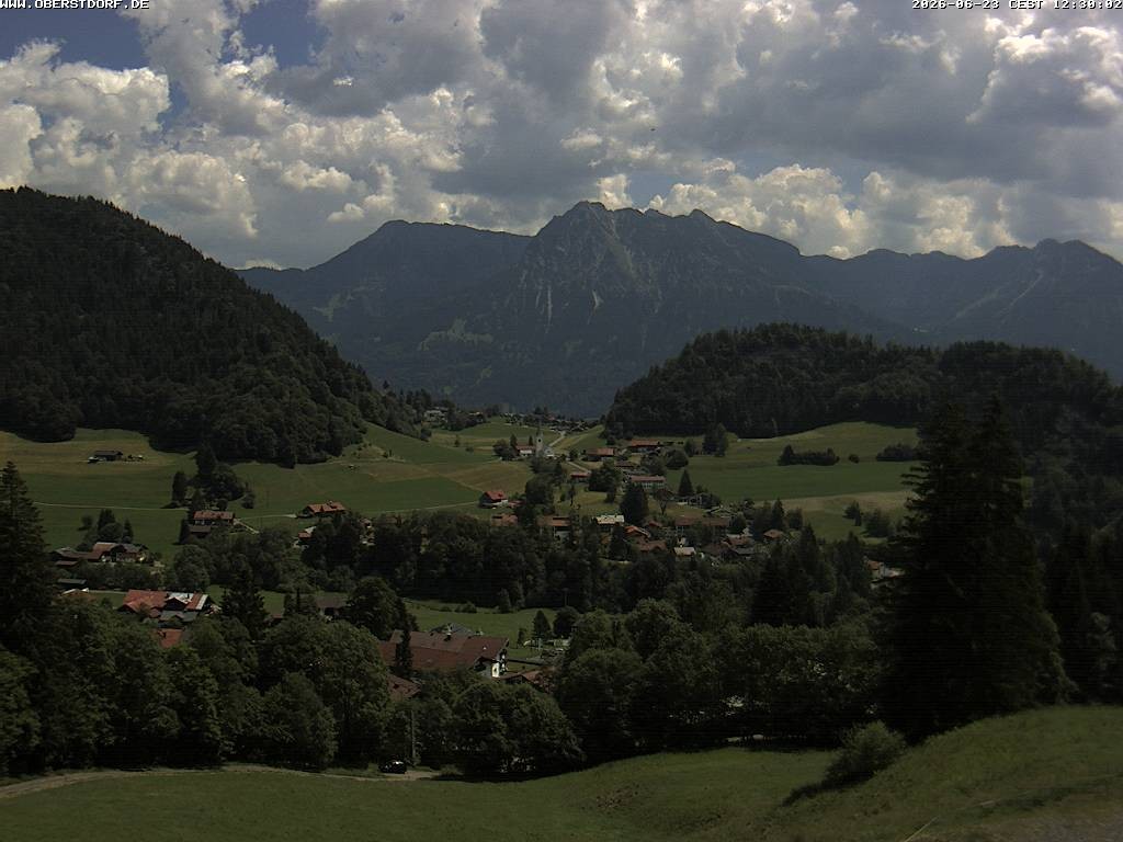 Archiv Foto Webcam Tiefenbach Oberstdorf