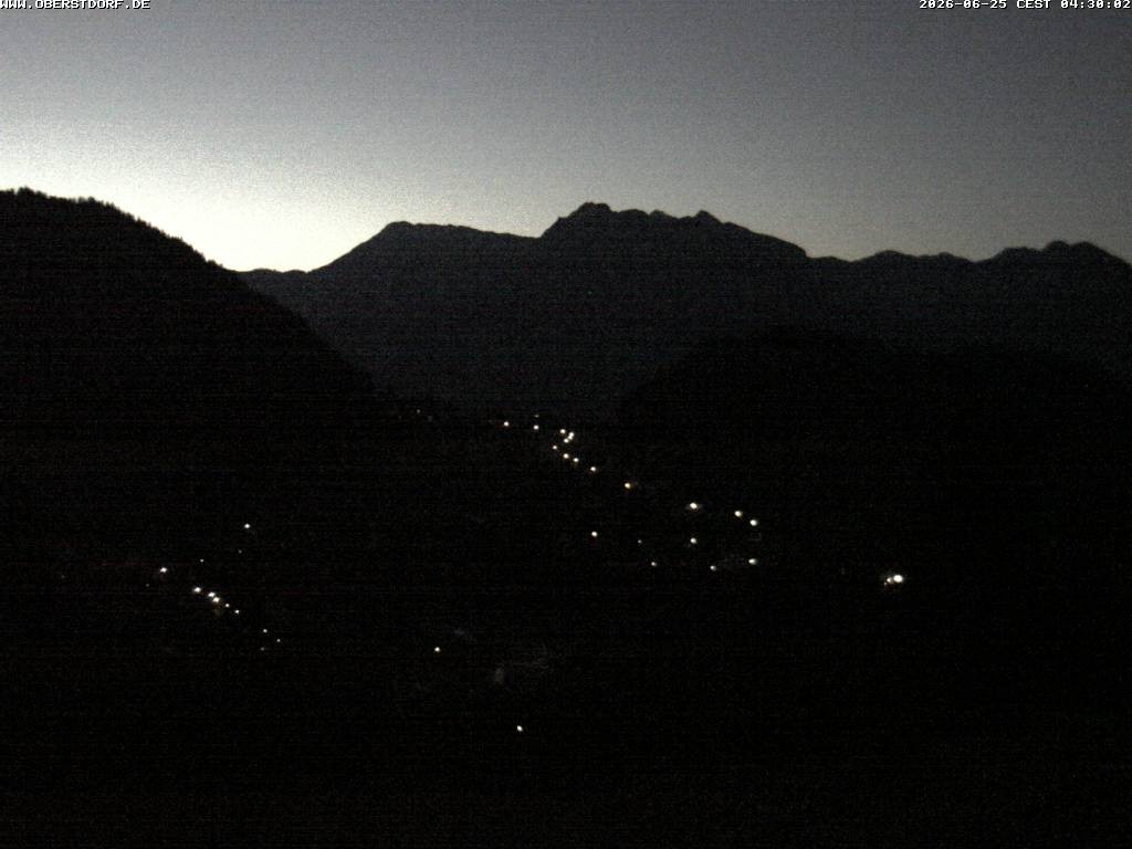 Archiv Foto Webcam Tiefenbach Oberstdorf