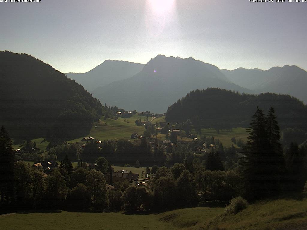 Archiv Foto Webcam Tiefenbach Oberstdorf