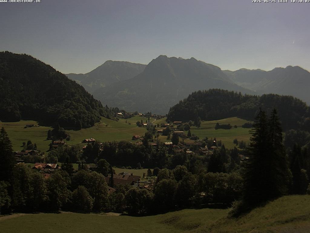 Archiv Foto Webcam Tiefenbach Oberstdorf