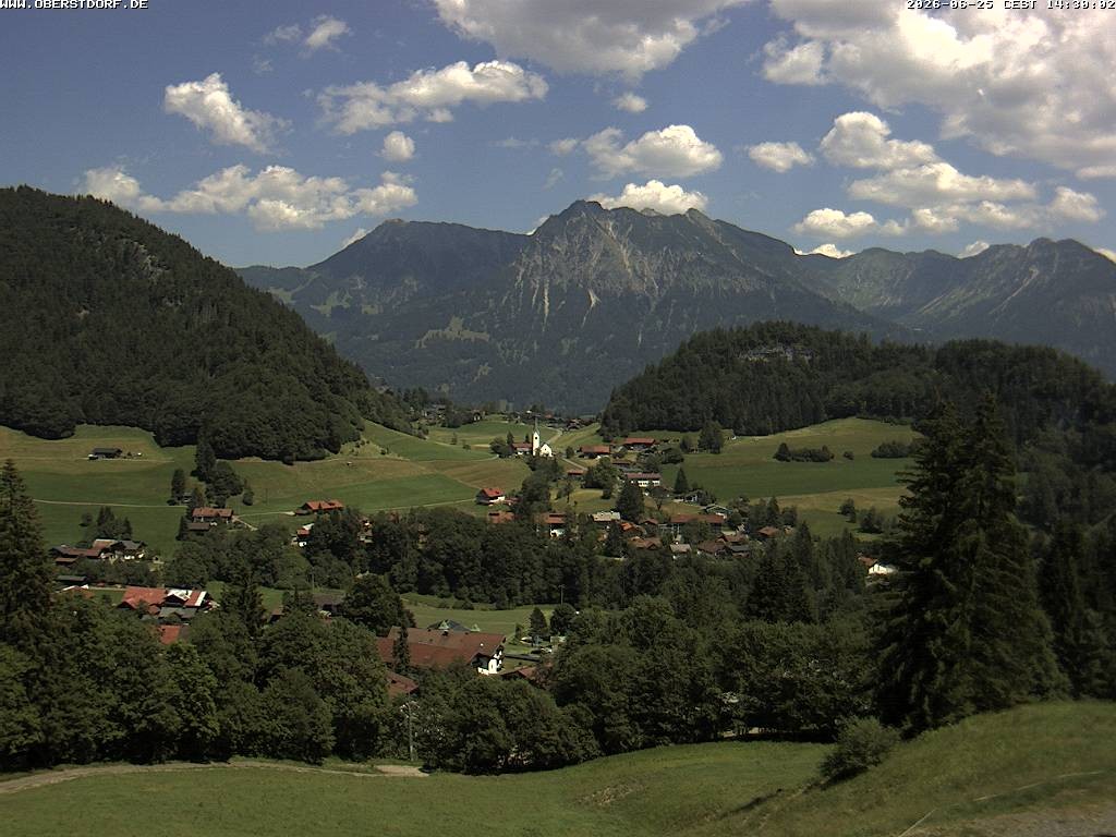 Archiv Foto Webcam Tiefenbach Oberstdorf