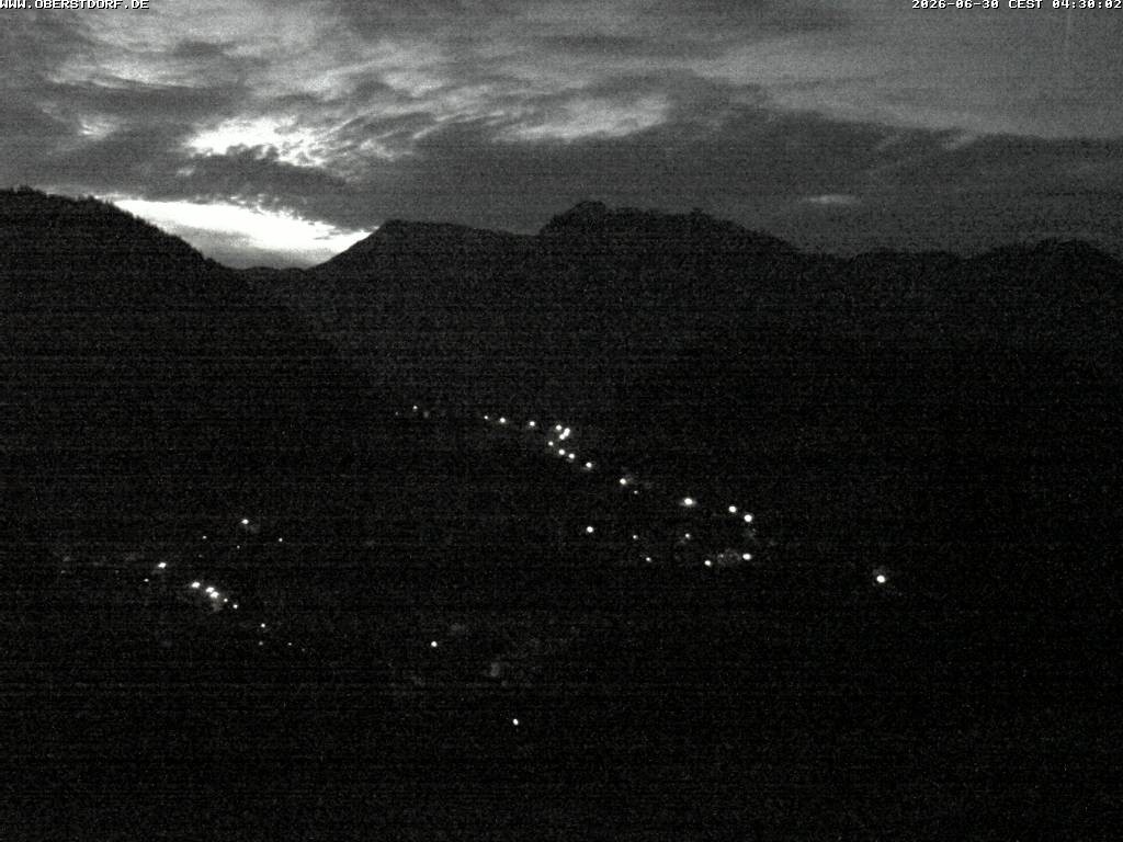 Archiv Foto Webcam Tiefenbach Oberstdorf
