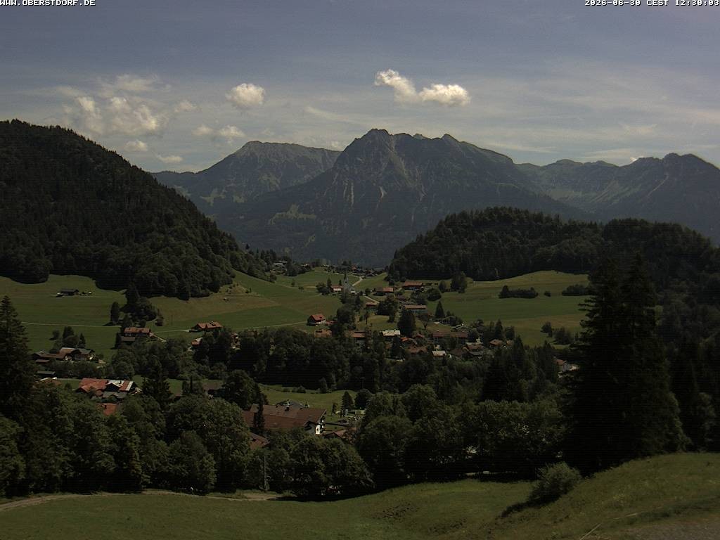 Archiv Foto Webcam Tiefenbach Oberstdorf