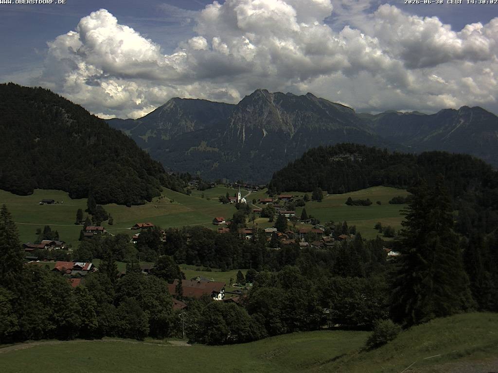 Archiv Foto Webcam Tiefenbach Oberstdorf