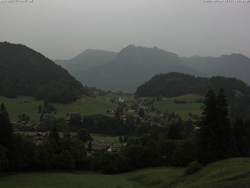 Archived image Webcam Nebelhorn and Rubihorn