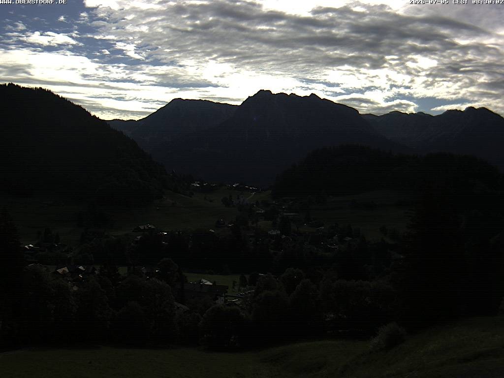 Archiv Foto Webcam Tiefenbach Oberstdorf