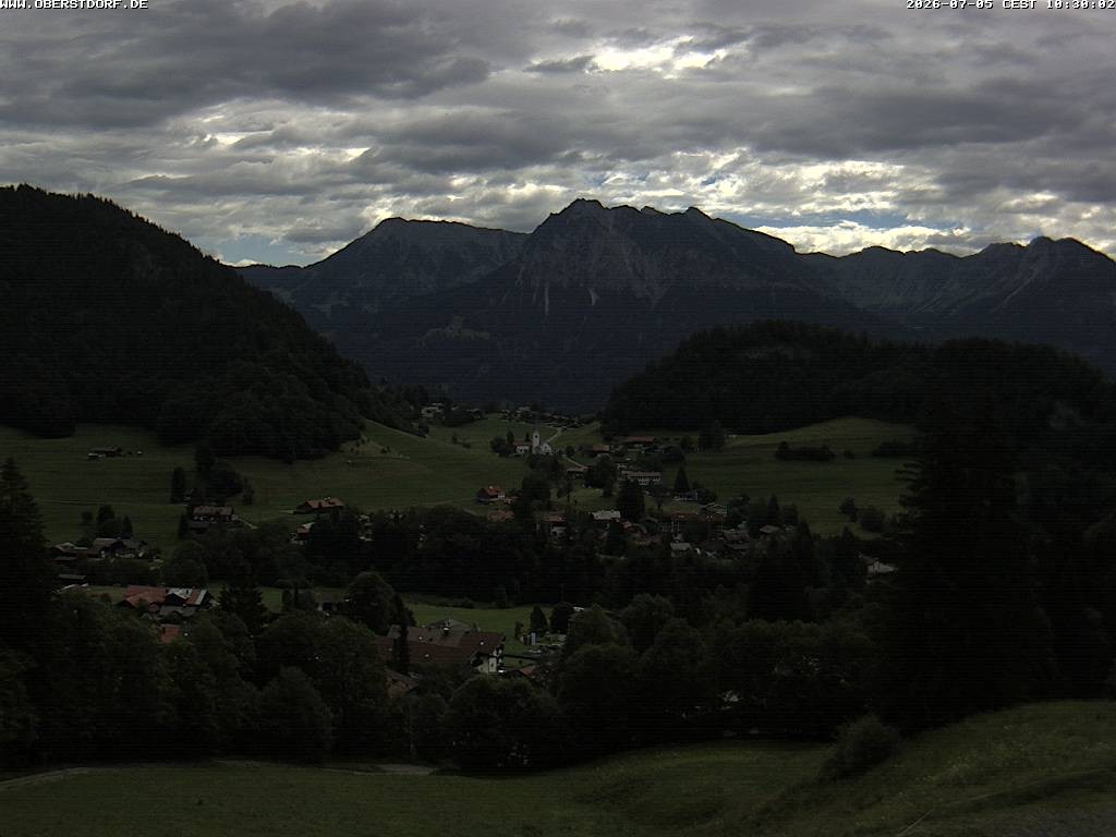 Archiv Foto Webcam Tiefenbach Oberstdorf
