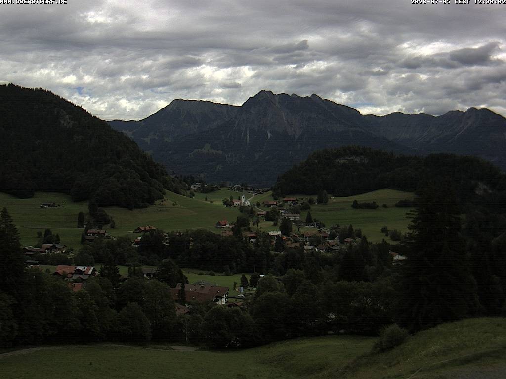 Archiv Foto Webcam Tiefenbach Oberstdorf