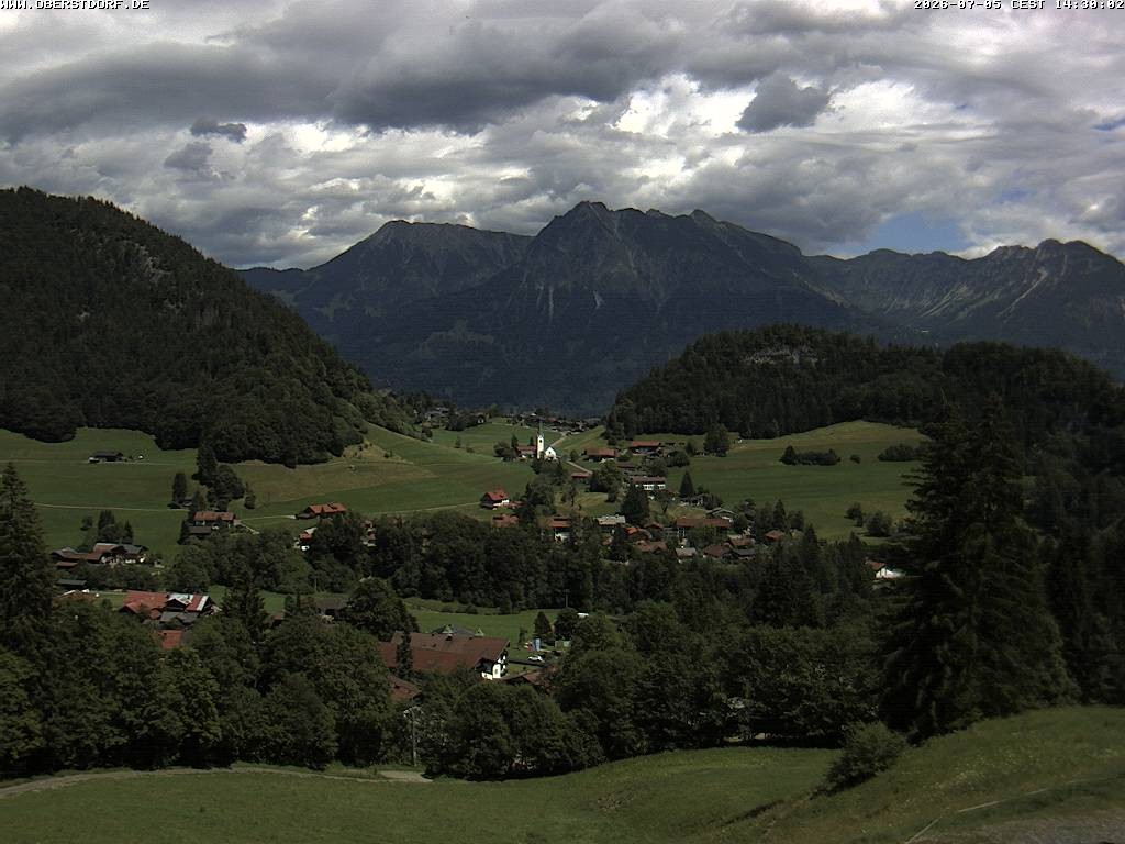 Archiv Foto Webcam Tiefenbach Oberstdorf