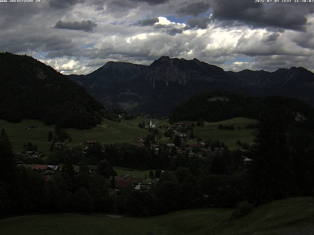 Archiv Foto Webcam Tiefenbach Oberstdorf